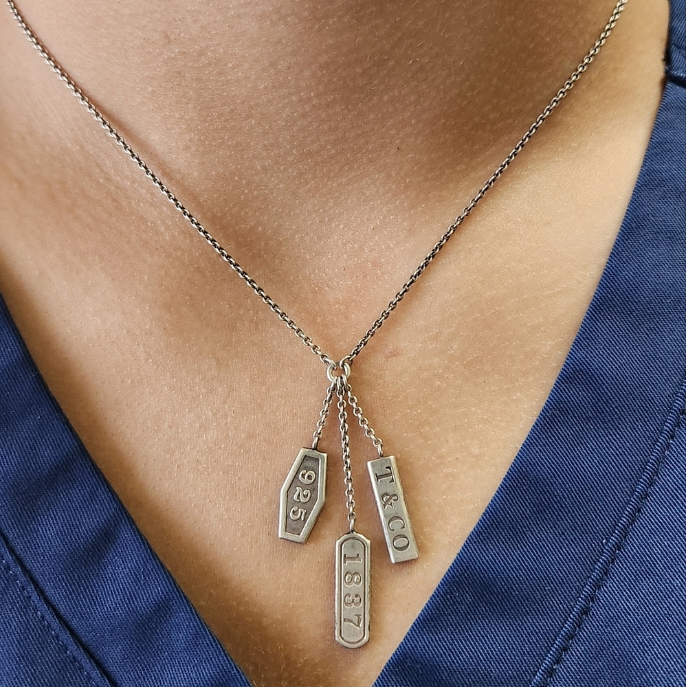 Tiffany and Co 1837 Element Necklace